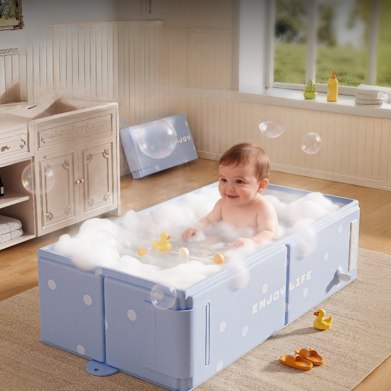 Baby Products For Bathing - Katlanabilir Bebek Küveti 0-8 yaş Çocuk