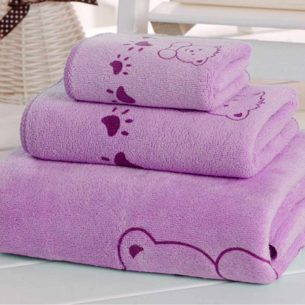 Baby Products For Bathing - 3 adet Karikatür Ayı Bebek Banyo