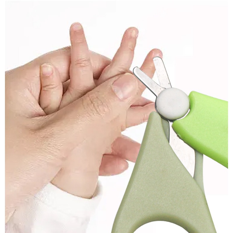 Baby Products Essentials - Yenidoğan Bebek Manikür Bakım Seti Güvenli