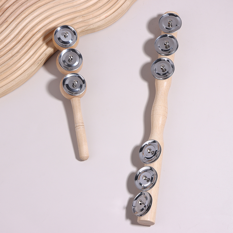 Baby Rattle Toy Set - //1 adet yeni Orff ahşap el
