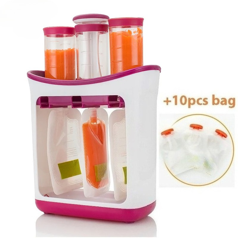 Baby Products Distributor - 10 Adet Sıkma Poşeti İçeren Tamamlayıcı