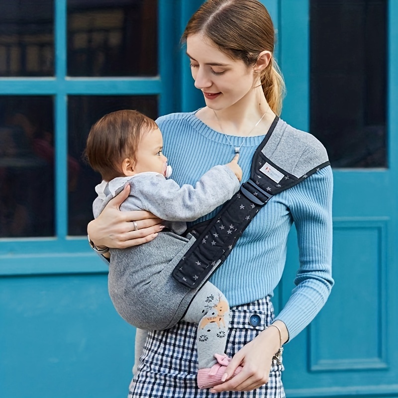 Ergonomic Baby Carrier - Taşınabilir Bebek Taşıyıcı Sırt Çantası Tek