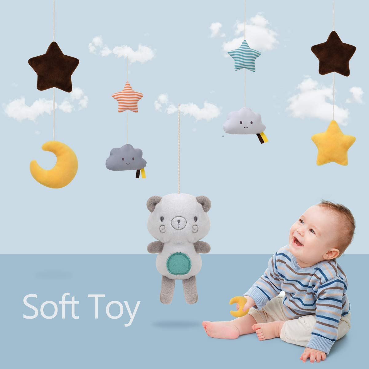 Bebek Beşik Cep Telefonları Çı - Baby Rattle Toy Set incelemesi ve fiyatı