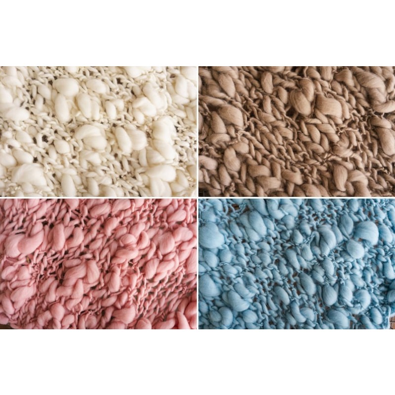 Kalın Örgü Merinos Bebek Batta - Baby Swaddle Blanket incelemesi ve fiyatı