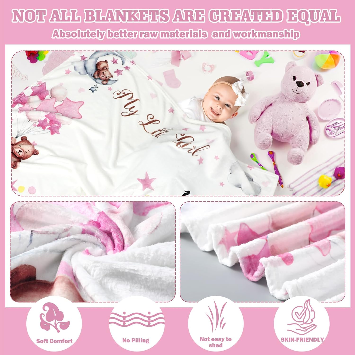 VIKAMA Aylık Bebek Büyüme Döne - Baby Swaddle Blanket incelemesi ve fiyatı