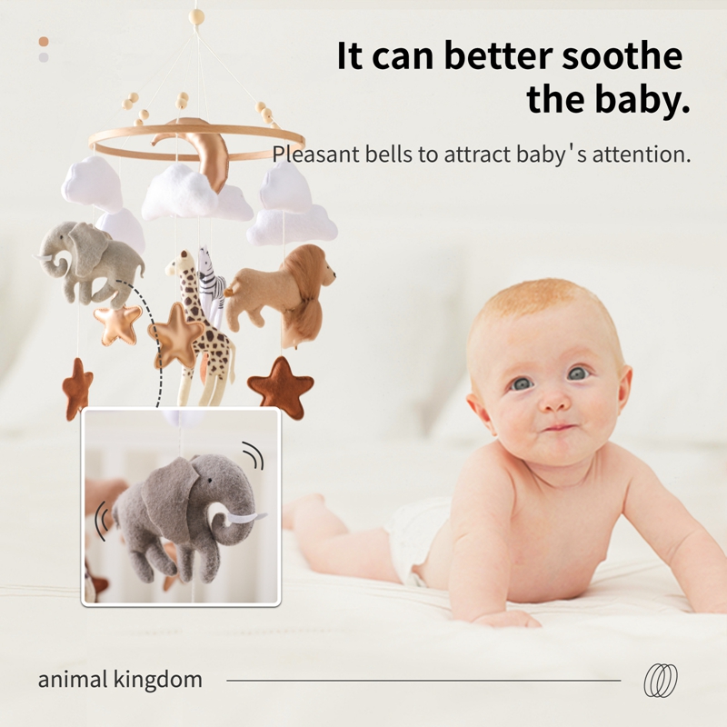Beşik Döner Oyuncakları Ahşap  - Baby Rattle Toy Set incelemesi ve fiyatı