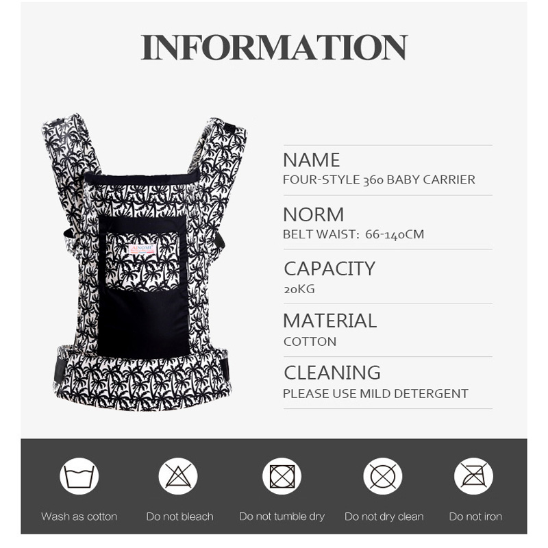 Bebek Taşıyıcı Sırt Çantası 3' - Ergonomic Baby Carrier incelemesi ve fiyatı