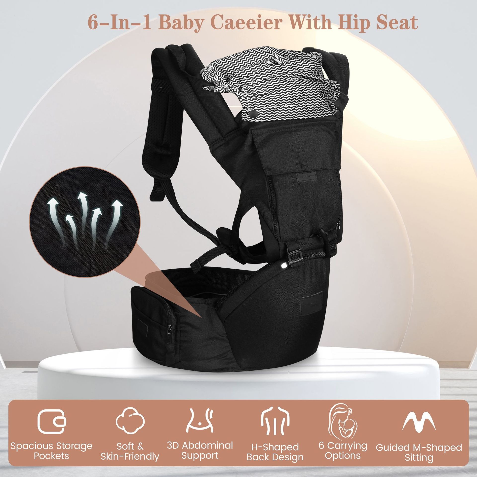 Kalça Destekli Bebek Taşıyıcı, - Ergonomic Baby Carrier incelemesi ve fiyatı