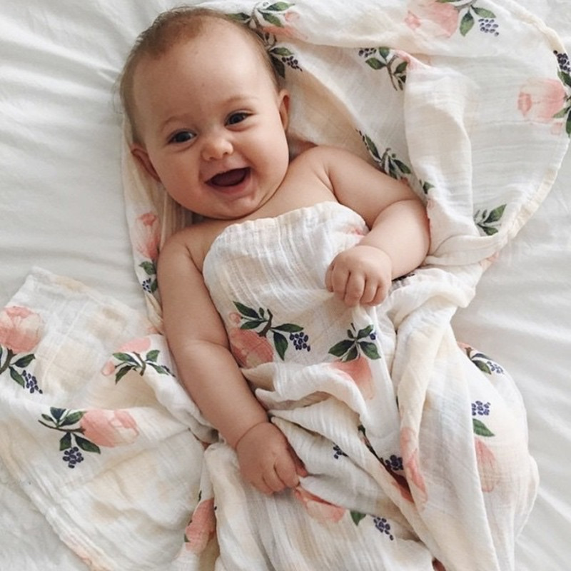 Gül 120x120cm %70 Bambu %30 Pa - Baby Swaddle Blanket incelemesi ve fiyatı