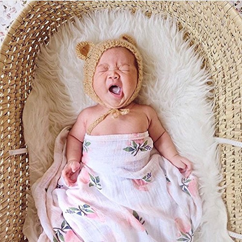 Gül 120x120cm %70 Bambu %30 Pa - Baby Swaddle Blanket incelemesi ve fiyatı