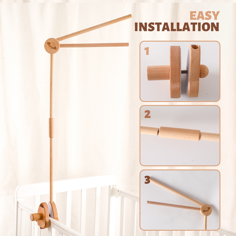 Bebek Ahşap Yatak Çan Braketi  - Baby Rattle Toy Set incelemesi ve fiyatı