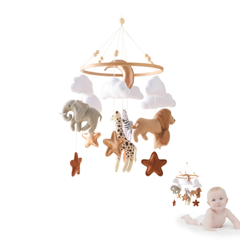 Beşik Döner Oyuncakları Ahşap  - Baby Rattle Toy Set incelemesi ve fiyatı