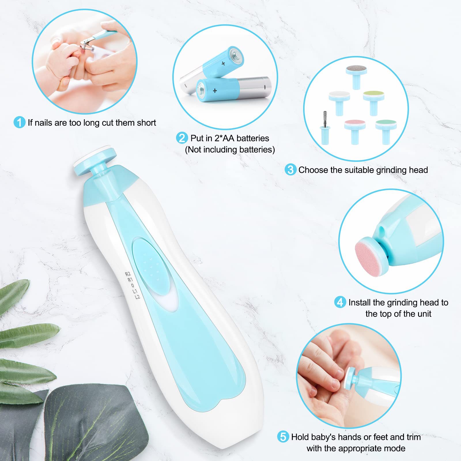 Bebek Elektrikli Tırnak Düzelt - Baby Products Essentials incelemesi ve fiyatı